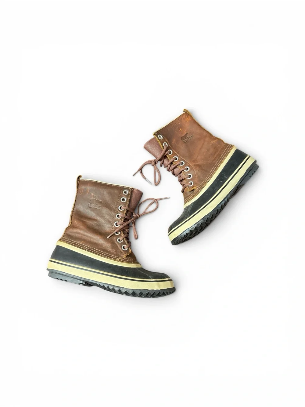 Sorel 1964 Premium Waterproof Leather Lined Duck Boots Womens Size 7